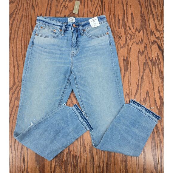 J Crew Denim 
Slim Boyfriend Jean with Distressed Details - Picture 1 of 4